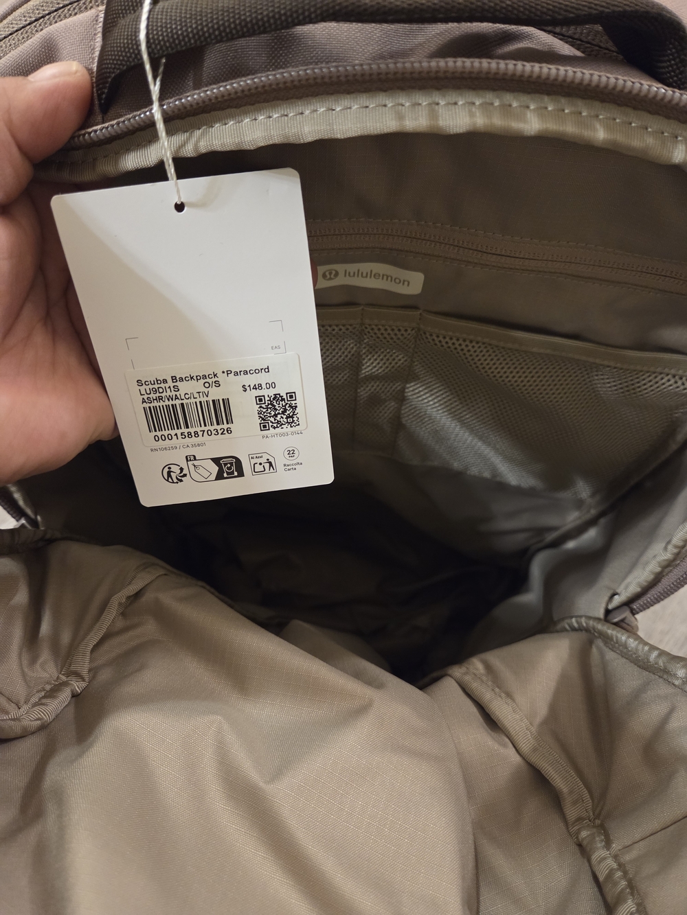 Lululemon Scuba Backpack 32L Paracord - Picture 13 of 14